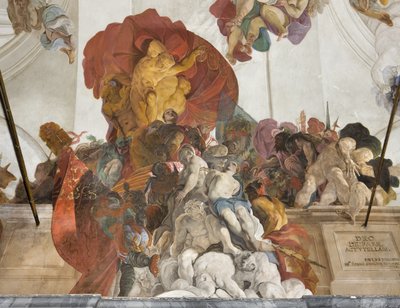 Roman Judge Condemning to Death the Saints Apollonia, Lucy and Catherine of Alexandria, c.1696-97 by Paolo Pagani